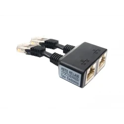 ADAPTER DELL PE 1850 DUAL ETHERNET DONGLE BLACK RJ45