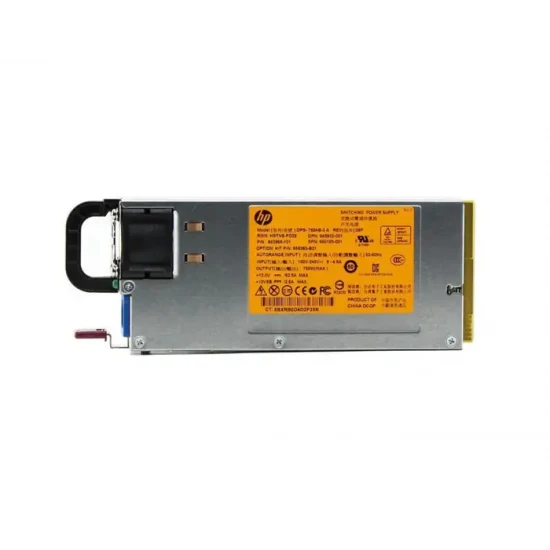 POWER SUPPLY SRV HP 750W DL180/DL360/ ML370/ML350 PLATINUM PLUS - 643932-001