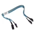 HP DUAL MINI SAS CABLE DL380 G8 - 675610-001