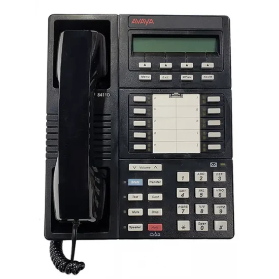 IP PHONE AVAYA LUCENT 8411D BLACK