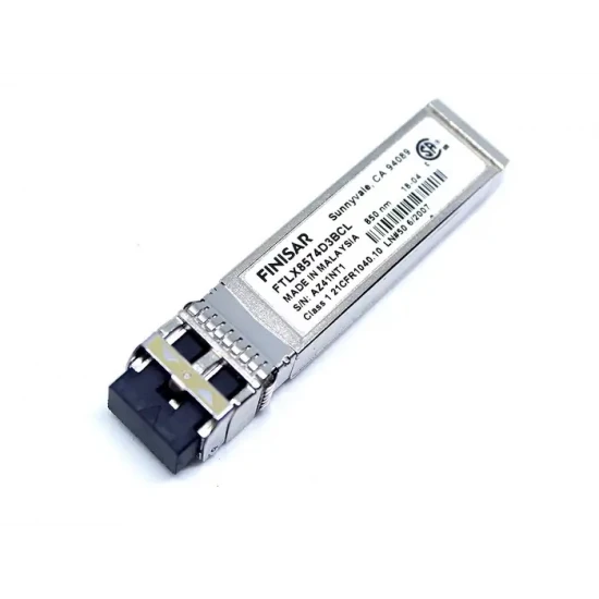 FC SFP FINISAR 10GB SR MODULE FTLX8574D3BCL