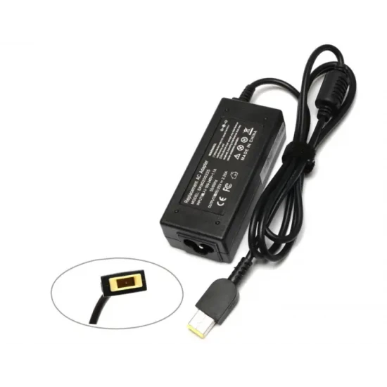 AC ADAPTER IBM-LENOVO 20.0V/2.25A/45W (YELLOW SQUARE)
