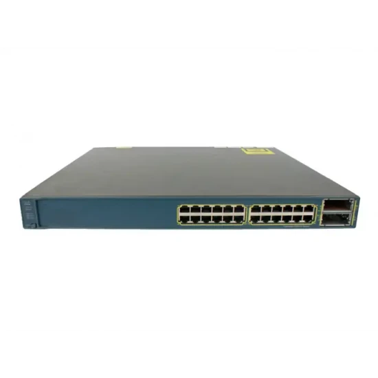 SWITCH ETH 24P 1GBE 2x10GB X2 PORTS CISCO 3560E 1x265W WS-C3560E-24TD-S