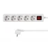 POWERSTRIP POPP 5P VERTICAL WHITE PWR BUTTON FUSE