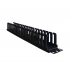CABLE MANAGER PANDUIT 1U CABLE CROSS HOOK BLACK PLASTIC