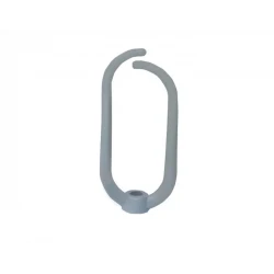 CABLE MANAGER ΝΟΝΑΜΕ 1U 1 HOOK GRAY PLASTIC