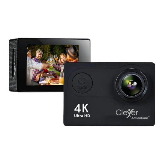 Clever ActionCam V2 – 4K 30FPS – Ελληνικό Μενού
