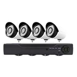 Clever SecurityCam – Σετ 4 ενσύρματες κάμερες με Δικτυακό Kαταγραφικό DVR FULL AHD