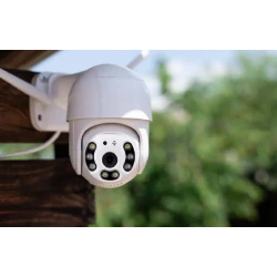 IP WiFi Ρομποτική Κάμερα Εξωτερικού Χώρου – Περιστρεφόμενη 360°