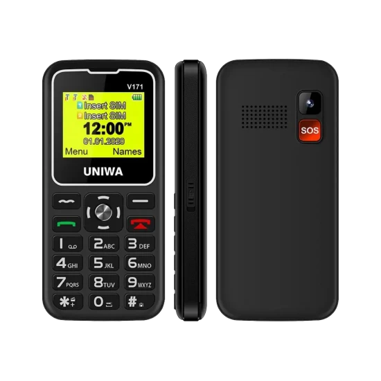 Κινητό τηλέφωνο με πλήκτρα και Ελληνικό μενού με Dual SIM 2G