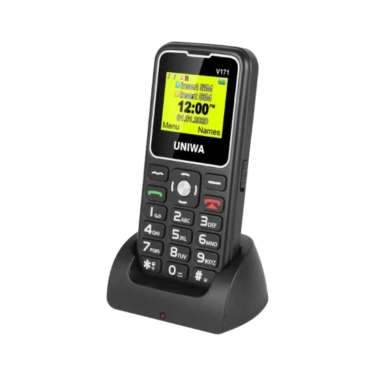 Κινητό τηλέφωνο με πλήκτρα και Ελληνικό μενού με Dual SIM 2G