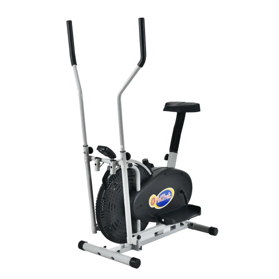 CleverFit Ελλειπτικό, Ποδήλατο & Stepper – Ένα Όργανο Γυμναστικής 3 σε 1!