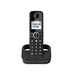 Ασύρματο Τηλέφωνο F860 CE ALCATEL, Μαύρο