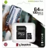Κάρτα μνήμης Kingston Canvas Select Plus microSDXC 64GB Class 10 U1 V10 A1 UHS