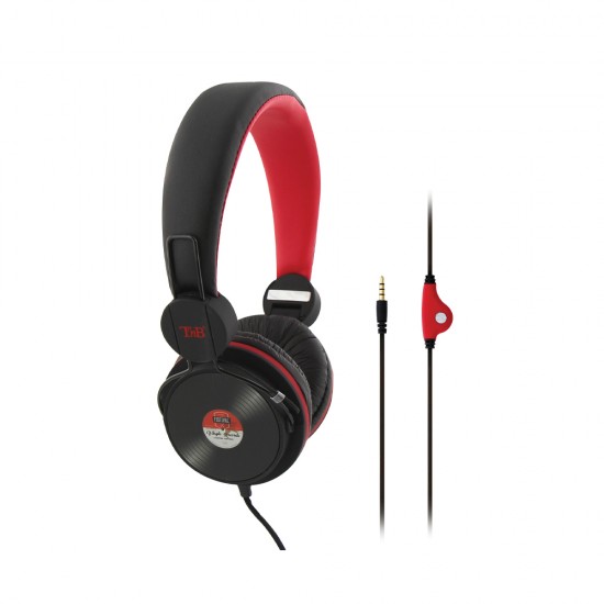 TnB Ακουστικά κεφαλής ενσύρματα με μικρόφωνο