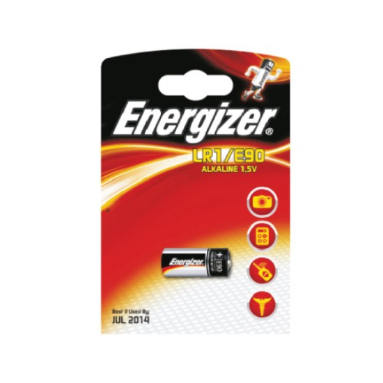 Αλκαλική μπαταρία σε blister LR1/E90/15V