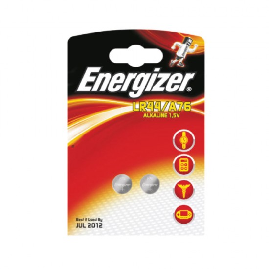 Energizer Αλκαλική μπαταρία κουμπί σε blister LR44/A76/15V
