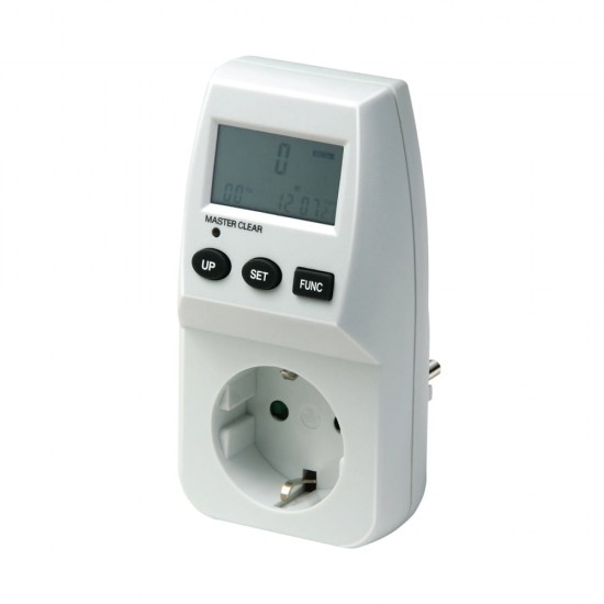 Brennenstuhl Μετρητής κατανάλωσης ενέργειας 2 ζωνών Λευκός