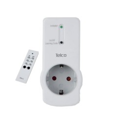 Telco Τηλεχειριζόμενη πρίζα Λευκή PA