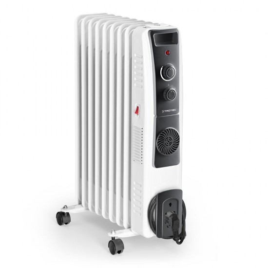 Trotec Καλοριφέρ λαδιού 9 φέτες 2000W με turbo ανεμιστήρα TRH22E
