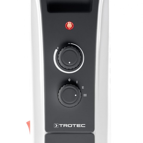 Trotec Καλοριφέρ λαδιού 9 φέτες 2000W με turbo ανεμιστήρα TRH22E