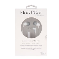 TnB Ακουστικά ψείρες με μικρόφωνο και handsfree ESFEEL