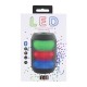 TnB Φωτορυθμικό επαναφορτιζόμενο ηχείο LED Bluetooth 3W HPBLED1