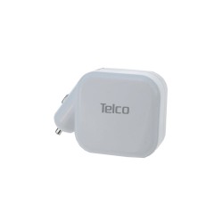 Telco Πολυφορτιστής USB σπιτιού & αυτοκινήτου P