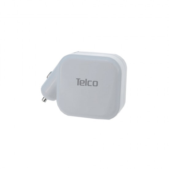 Telco Πολυφορτιστής USB σπιτιού & αυτοκινήτου P