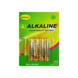 Αλκαλικές μπαταρίες σε blister AAA