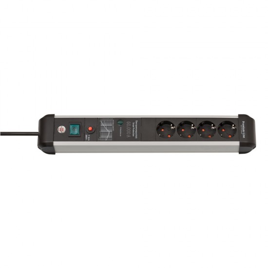 Brennenstuhl Πολύπριζο προστασίας Premium Protect Line 60000A (Διαθέσιμο σε 4 εκδόσεις)