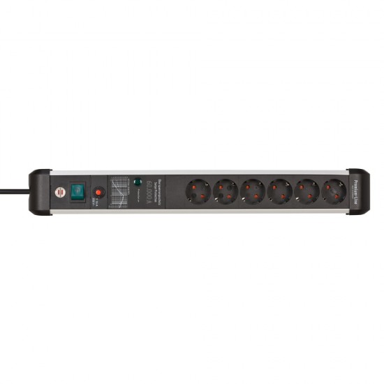 Brennenstuhl Πολύπριζο προστασίας Premium Protect Line 60000A (Διαθέσιμο σε 4 εκδόσεις)