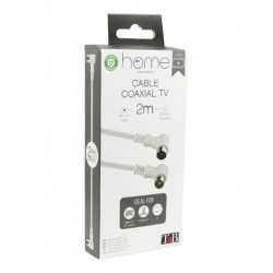 TnB Καλώδιο κεραίας Coaxial Male/Coaxial Female γωνιακό