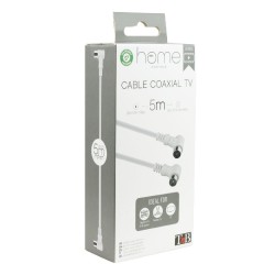 TnB Καλώδιο κεραίας Coaxial Male/Coaxial Female γωνιακό