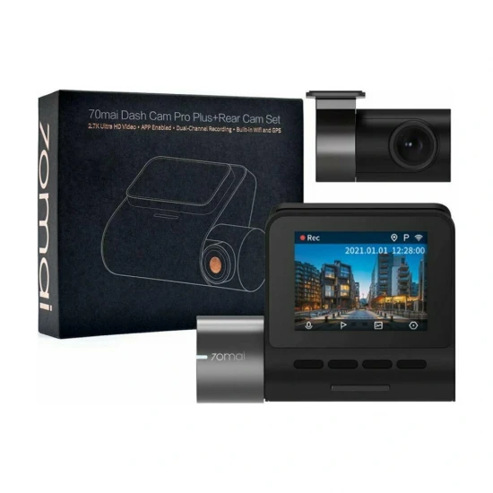 Κάμερα DVR Αυτοκινήτου με Οθόνη 2″ και κάμερα οπισθοπορείας 1080 HD