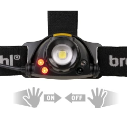 Brennenstuhl Φακός κεφαλής Επαναφορτιζόμενος Led 400 Lumen
