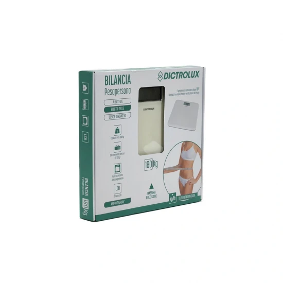 Dictro Lux Ζυγαριά σώματος ψηφιακή 180Kg (Διαθέσιμη σε 2 χρώματα)