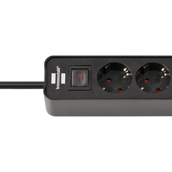 Brennenstuhl Πολύπριζο 4 θέσεων με 2 x USB