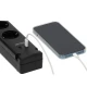 Brennenstuhl Πολύπριζο 5 θέσεων με 2 x USB με διακόπτη και 3m καλώδιο