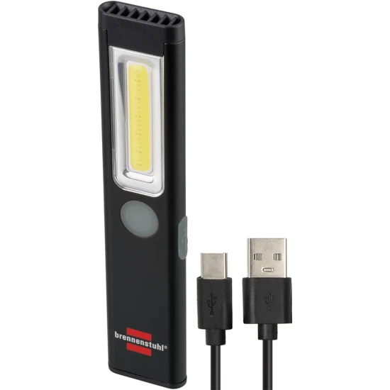 Brennenstuhl Επαναφορτιζόμενος φακός LED 200LM με USB C