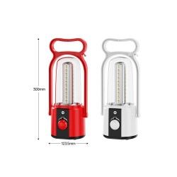 DP Φανάρι LED Επαναφορτιζόμενο με Dimmer ρύθμισης έντασης φωτισμού