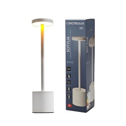 Dictro Lux Φωτιστισκό επιτραπέζιο LED επαναφορτιζόμενο
