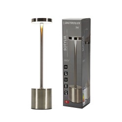 Dictro Lux Φωτιστισκό επιτραπέζιο LED επαναφορτιζόμενο