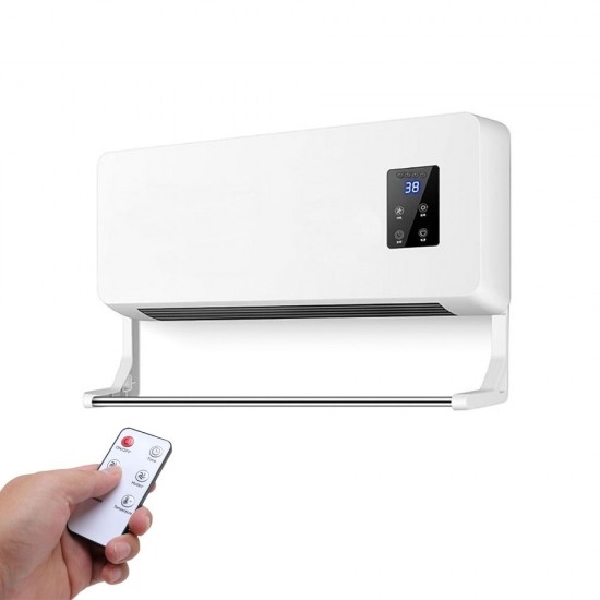 Αερόθερμο Επιτοίχιο 1800W με τηλεχειριστήριο και χρονοδιακόπτη