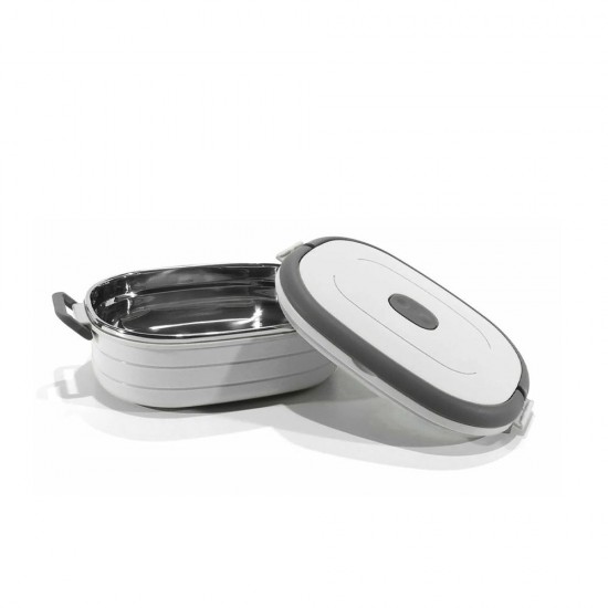 Gusto Casa Δοχείο Φαγητού Οβάλ 09Lt διαθέσιμο σε 2 χρώματα