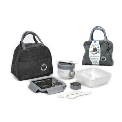 Gusto Casa Τσάντα Φαγητού Χειρός Ισοθερμική με 2 Δοχεία 11Lt και 06Lt