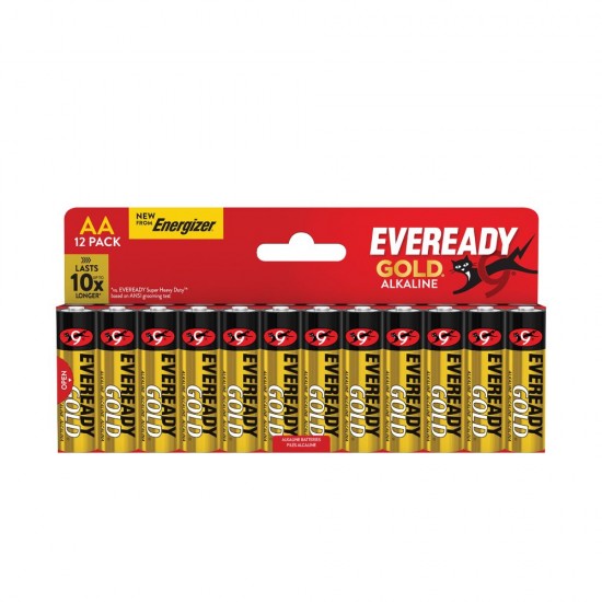Energizer Αλκαλικές μπαταρίες EVEREADY GOLD ΑΑ