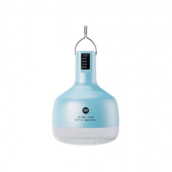 Φωτιστικό LED Επαναφορτιζόμενο Κρεμαστό RGB 7 Χρωμάτων DP