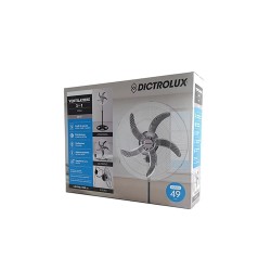 Ανεμιστήρας ορθοστάτης 3 σε 1 με 5 φτερά 49εκ 60W Dictro Lux