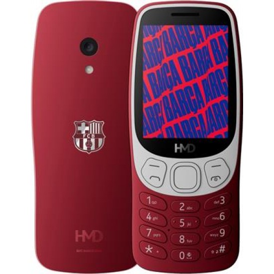 HMD Barca 3210 6.1 cm (2.4") 89.7 g Red Feature phone